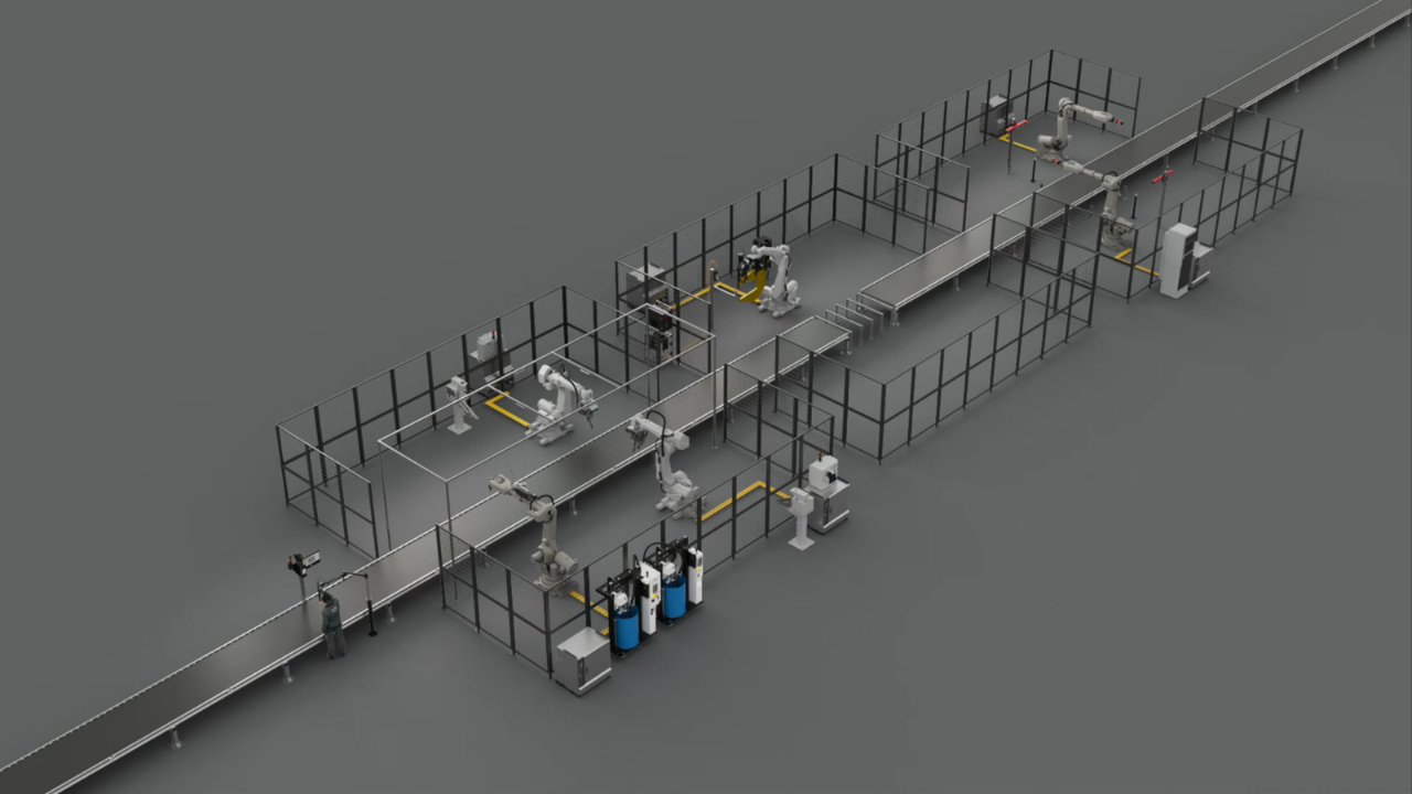 EV Battery Tray Assembly Production Overview EV Battery Tray Assembly Production Overview
